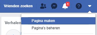 Blog / Facebook bedrijfspagina aanmaken 1