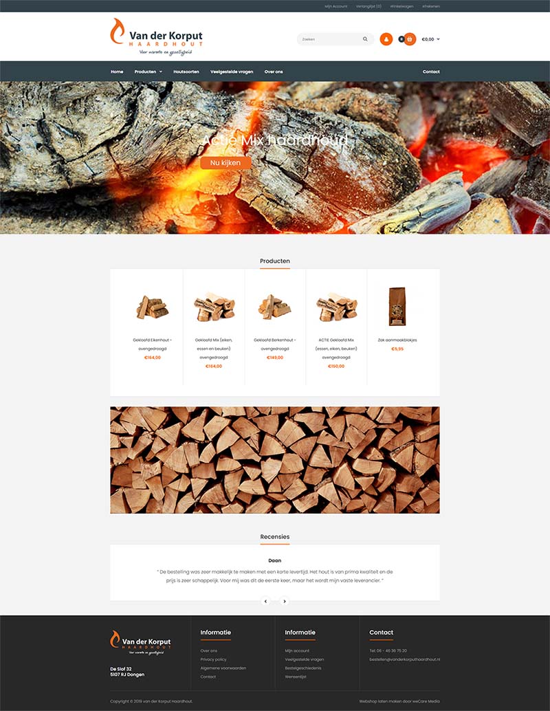 Desktop weergave van Van der Korput Haarhdout