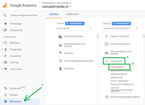 Google Analytics dual tracking 6