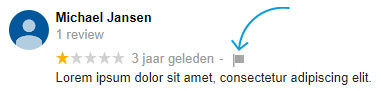 Google review verwijderen