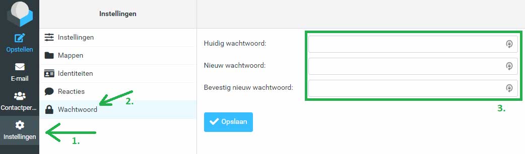 Roundcube wachtwoord wijzigen